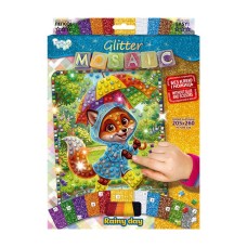 Набір для творчості «Glitter Mosaic», в асортименті, у коробці 21,5х29,5х1,5 см, ТМ Данко Тойс