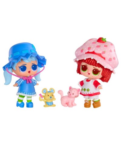 Ігровий набір з лялькою «L.O.L. SURPRISE! Loves Strawberry Shortcake. Шарлота Суниця та друзі» 9 см, в асортименті, у кулі 9х9х10 см