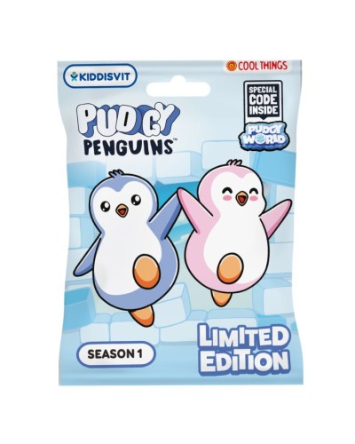 Іграшка-сюрприз COOL THINGS «Pudgy Penguins. Пригоди пінгвіна Пакса» 5,5 см, в асортименті, у пакеті