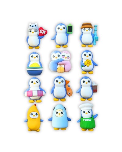 Іграшка-сюрприз COOL THINGS «Pudgy Penguins. Пригоди пінгвіна Пакса» 5,5 см, в асортименті, у пакеті