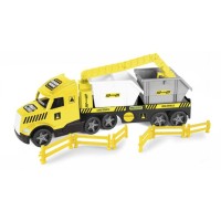 Вантажівка «Magic Truck Technic» 79 см з будівельними контейнерами, у корорбці 20х80х30 см, ТМ Тигрес