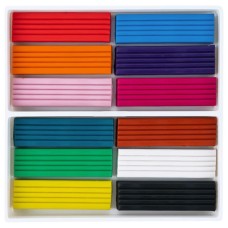 Пластилін на 12 кольорів, 240 г. Kite Classic