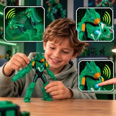 Фігурка «DINOSTER. Оз» 20 см зі звуком, світлом та аксемуарами, на батарейці, у коробці 32х9х27 см