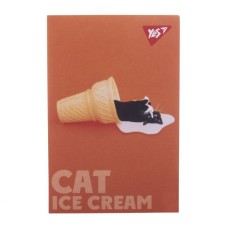 Блокнот «Catstyle» А7 на 48 аркушів у клітинку, в асотименті, ТМ Yes