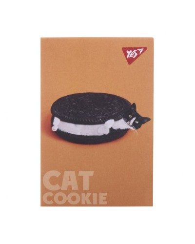 Блокнот «Catstyle» А7 на 48 аркушів у клітинку, в асотименті, ТМ Yes