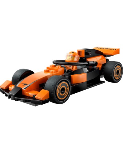 Конструктор «Пілот F1® з автомобілем для перегонів команди McLaren» на 86 деталей, у коробці 16х5х14 см, ТМ Lego