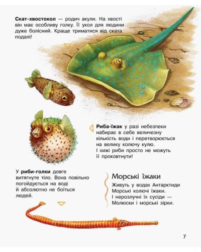 «Енциклопедія дошкільника: Океани та моря» на 32 сторінки з м'якою обкладинкою 20х24 см, ТМ Ранок