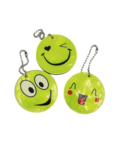 Брелок світловідбивний «Смайл», в асортименті, ТМ J.Otten