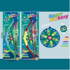 Арбалет з мішенню, стріли, в асортименті, на планшетці 21,5х63,5 см
