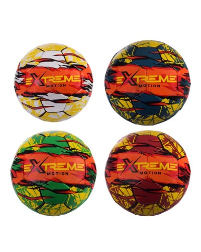 М'яч футбольний «Extreme Motion» розмір 5 вагою 410 г з камерою PU, машинне пошиття, в асортименті