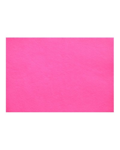 Фетр 21 х 30 см, 1,2 мм, м'який, глибоко рожевий, 10 аркушів, Santi