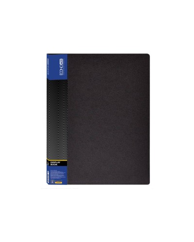 Папка пластикова А4 з 20 файлами чорна, ТМ Economix