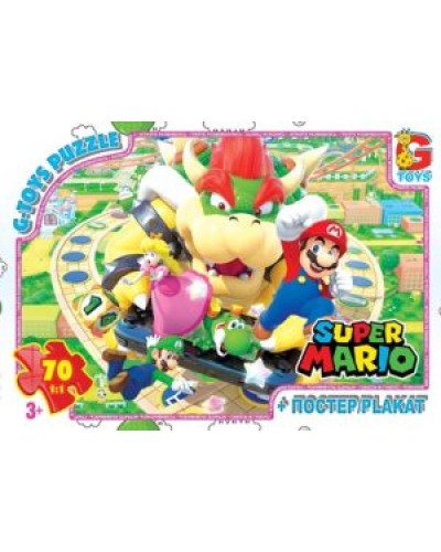 Пазли «Маріо» на 70 елементів, ТМ G-Toys