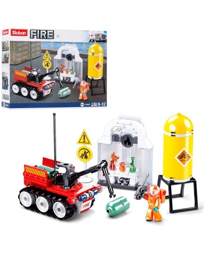 Конструктор «База» на 130 деталей з космічним транспортом та фігуркою, у коробці 23,5х19х4,5 см