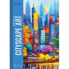 Канцелярська книга «Cities» на 192 аркуші у клітинку з твердою ламінованою обкладинкою, в асортименті, ТМ Рюкзачок