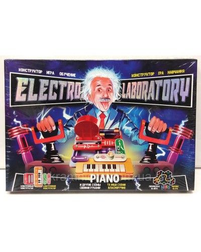 Конструктор електронний «Electro Laboratory. Piano» у коробці 36х26х4 см, ТМ Данко Тойс