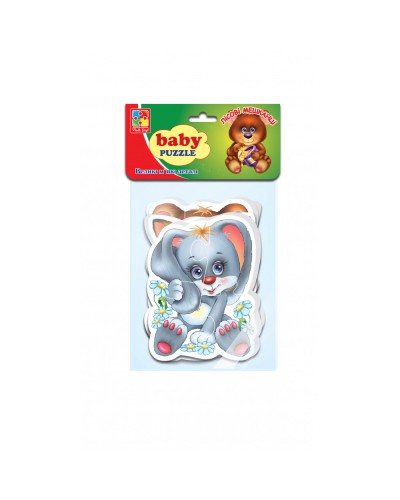 Бебі пазли «Лісові жителі», ТМ Vlady Toys