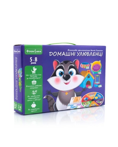 Гра настільна «Фінансики» з 78 деталей, у коробці 28х6х18,5 см, ТМ Vlady Toys