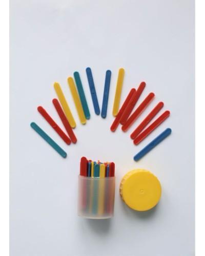 Рахункові палички 50 шт. в тубусі