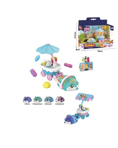 Гра «Набір маленьких хом'яків», все для пікніка, в асортименті, коробка 18х8х12 см