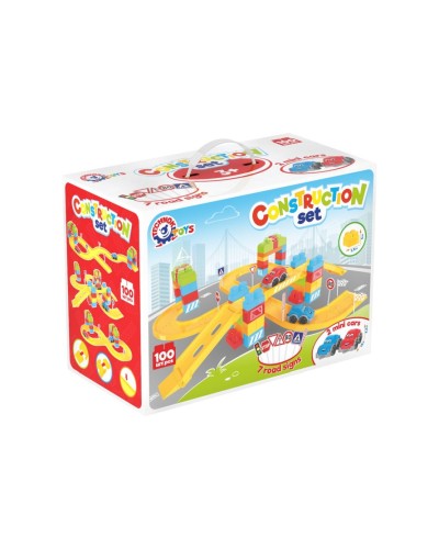 Конструктор на 100 деталей, у коробці 37х27,5х19,5 см, ТМ Технок