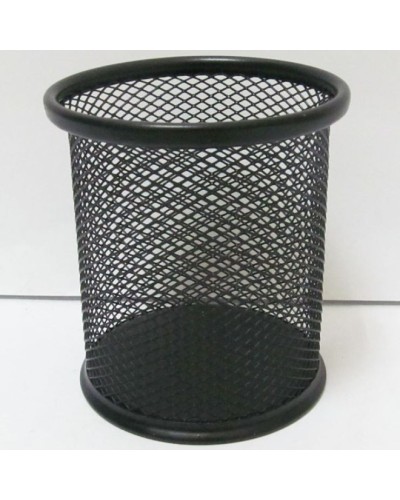 Підставка для ручок «Сітка» 9,8х8 см металева чорна, J.Otten