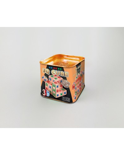 Гра настільна «IQ Cube» розважальна з 27 кубиків, у коробці 10,5х9х9 см, ТМ Данко Тойс