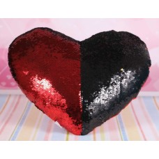 Серце з паєтками «1» 42 см, ПП Копиця