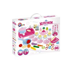 Набір «Кухня» з набором посуду з 66 елементів, у коробці 50х38х12 см, ТМ Технок