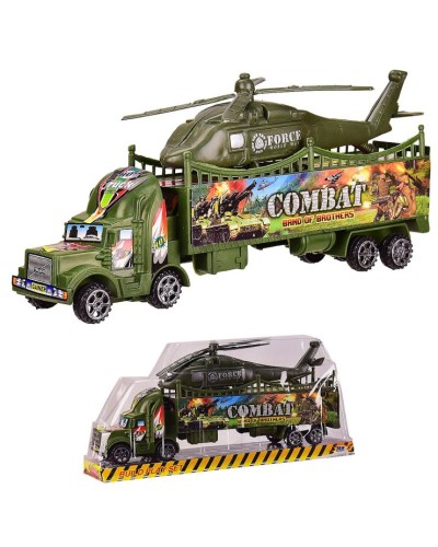 Автомобіль «Трейлер» 19х5,5х9 см, інерційний, під слюдою 31х7х13,5 см