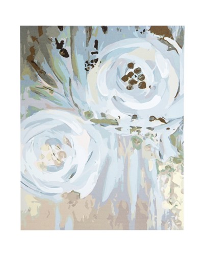 Картина за номерами «Квіти в золоті» 40х50 см, ТМ Ідейка