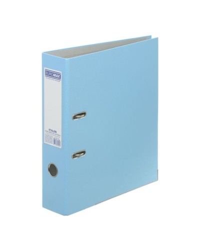 Папка-реєстратор «ETALON PASTEL» A4 одностороння збірна 70 мм, бірюзова, TM Buromax