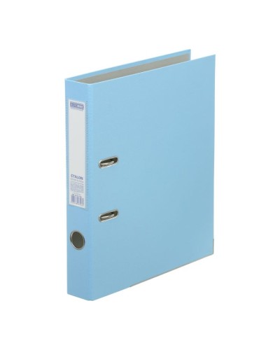 Папка-реєстратор «ETALON PASTEL» А4 одностороння, збірна, 50 мм, бірюзова, ТМ Buromax