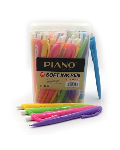 Ручка «Piano» масляная автоматична ,0,8 мм, синя, TM Piano