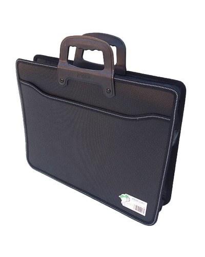 Папка-портфель «Elegant» А4 з ручками на 3 відділення на блискавці 36х35х9 см, ТМ J.Otten