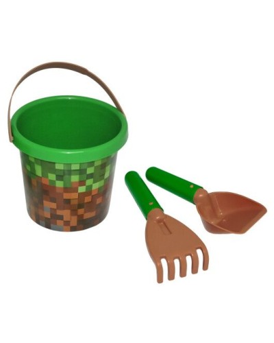 Набір для піску «Сафарі», 3 елементи, з термонаклейкою, ТМ Тигрес