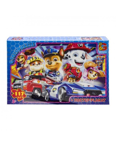 Пазли «Paw Patrol» на 117 елементів, ТМ G-Toys