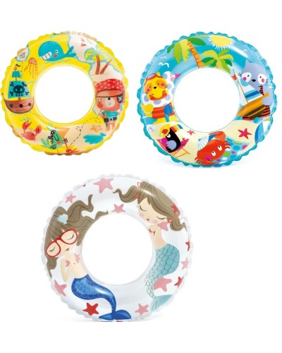 Коло надувне «Океанський риф» на 6-10 років з ремкомплектом, в асортименті, у коробці, ТМ Intex