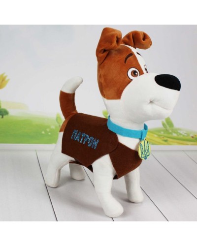 М`яка іграшка «Пес 001 Патрон» 36х15х35 см, ПП Копиця