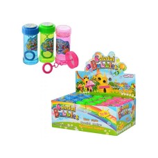 Мильні бульбашки 8,5 см 50 мл в асортименті, у дисплеї 24х16х9,5 см