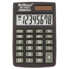 Калькулятор «Brilliant» 10х8,8 см, BS-100С