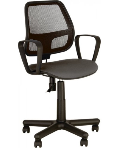 Крісло поворотне «Alfa» сіре, Новий Стиль