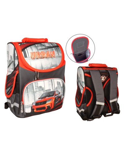 Ранець-короб ортопедичний, Urban, 34х26х15 см, Space, C.