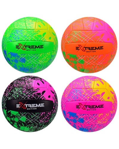 М'яч волейбольний «Extreme Motion» PU вагою 280 г, в асортименті, сітка+голка в комплекті