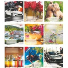 Зошит 36 арк., клітинка, Brisk, «Мікс Хлопчики», №2262