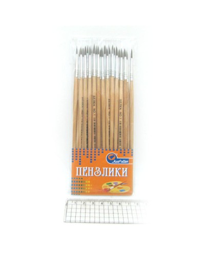 Пензлик білка круглий №1, ТМ J. Otten