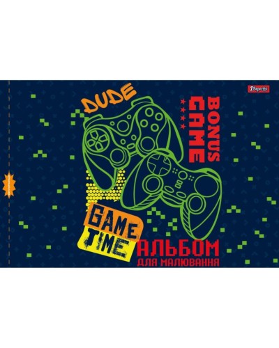 Альбом А4 28 аркушів 100 г/м2 на скобі з перфорацією, ТМ 1 Вересня