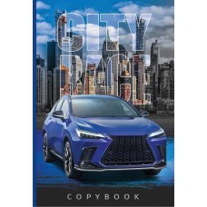 Блокнот «Машини» А5 на 64 аркуші у клітинку з твердою ламінованою обкладинкою, в асортименті, ТМ Рюкзачок