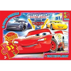 Пазли «Тачки» на 35 елементів, ТМ G-Toys