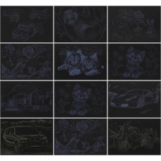 Креативна творчість «Гравюра А5», у коробці 21х15 см, ТМ Данко Тойс